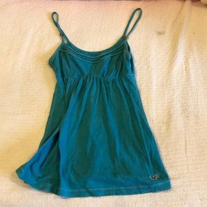 Blue tank
